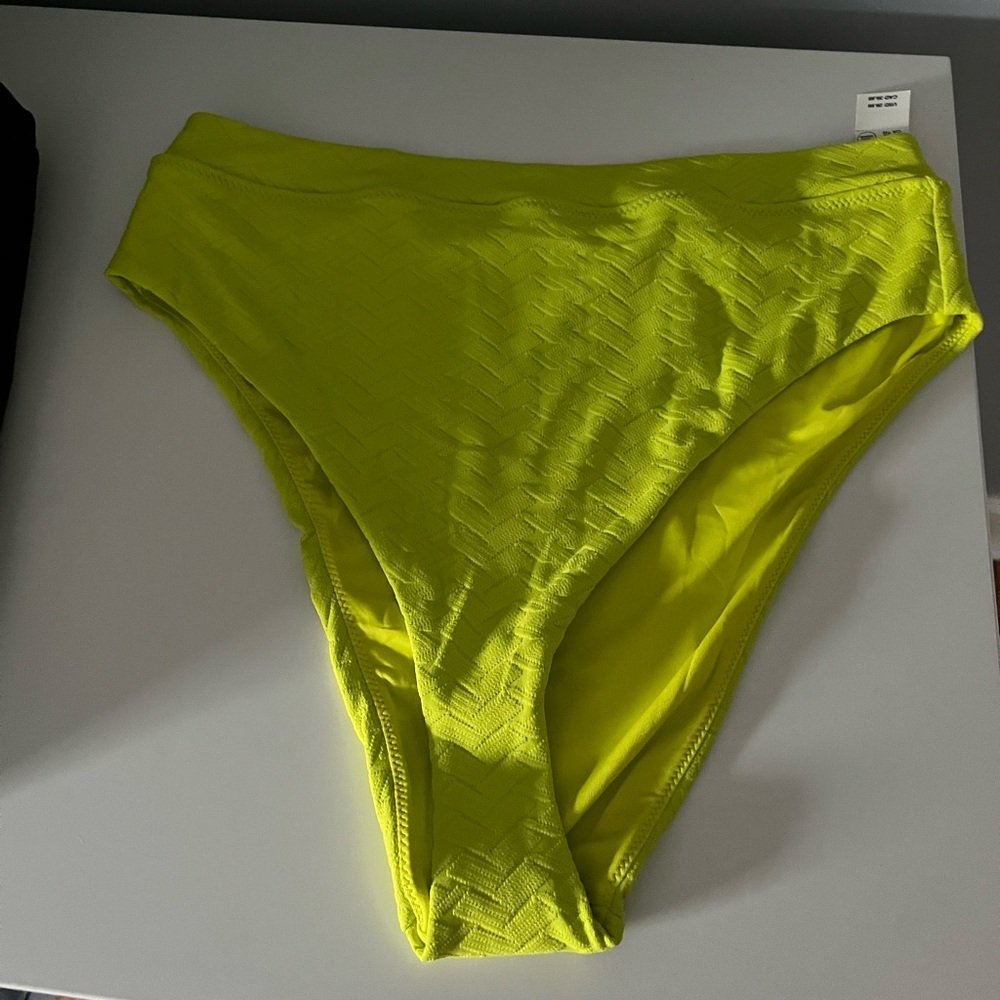 Aerie high cut cheeky swim bottoms